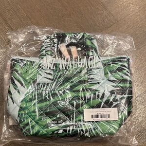 MZ Wallace micro Sutton Tropical Green Quilted Tote